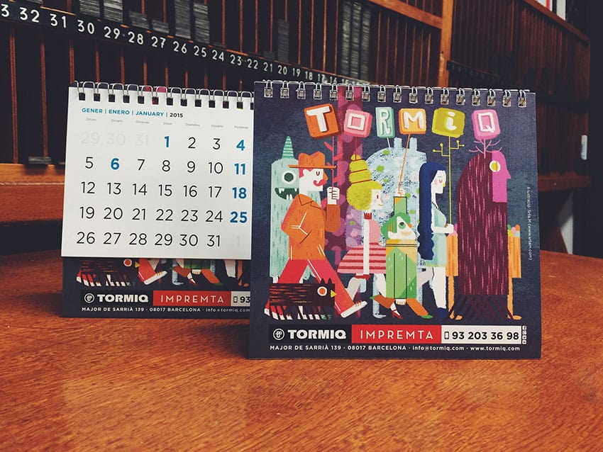 Calendari Tormiq 2015